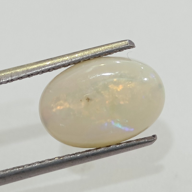 3.03 Ct Untreated Natural Australian Fire Opal Gemstone 3.03 Ct Untreated Natural Australian Fire Opal Gemstone
