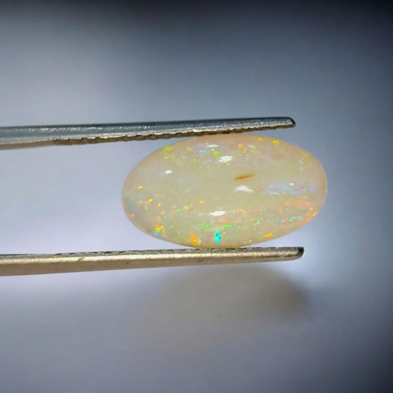 3.27 Ct Untreated Natural Australian Double Fire Opal Premium AAAAA 3.27 Ct Untreated Natural Australian Double Fire Opal Premium AAAAA