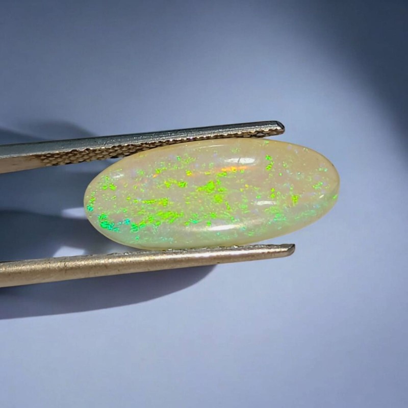 3.42 Ct Untreated Natural Australian Double Fire Opal Premium AAAAA 3.42 Ct Untreated Natural Australian Double Fire Opal Premium AAAAA
