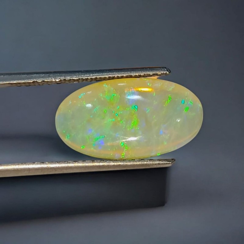 3.78 Ct Untreated Natural Australian Double Fire Opal Premium AAAAA 3.78 Ct Untreated Natural Australian Double Fire Opal Premium AAAAA