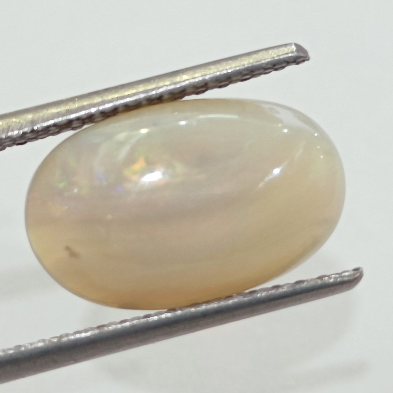 4.14 Ct Untreated Natural Australian Fire Opal Gemstone 4.14 Ct Untreated Natural Australian Fire Opal Gemstone
