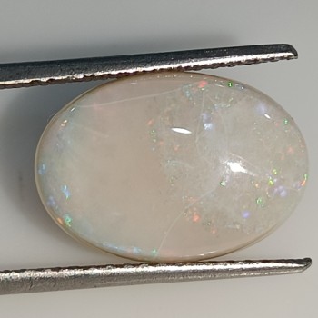 5.24 Ct Untreated Natural Australian Fire Opal Gemstone 5.24 Ct Untreated Natural Australian Fire Opal Gemstone