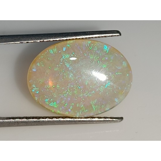 5.63 Ct Untreated Natural Australian Fire Opal Gemstone Top Quality