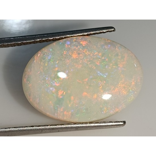 8.19 Ct Untreated Natural Australian Fire Opal Gemstone Top Quality