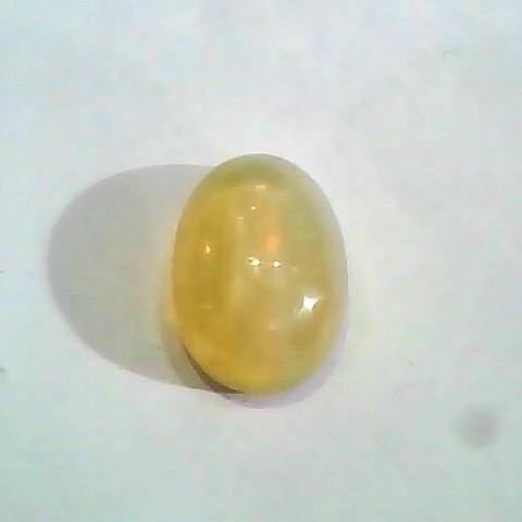 8.50 Ct Natural Australian Fire Grey White Opal Gemstone Premium