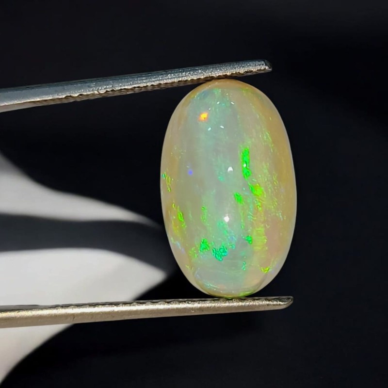 8.98 Ct Untreated Natural Australian Double Fire Opal Premium AAAAA 8.98 Ct Untreated Natural Australian Double Fire Opal Premium AAAAA