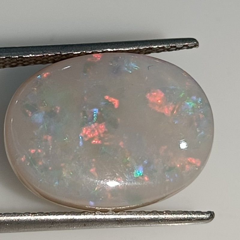9.30 Ct Untreated Natural Australian Fire Opal Gemstone 9.30 Ct Untreated Natural Australian Fire Opal Gemstone