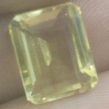6.15 Carat Yellow Topaz Gemstone Substitute Stone for Pukhraj Jupiter