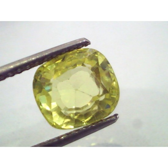 2-20 Carat Yellow Topaz Gemstone Substitute Stone for Pukhraj Jupiter