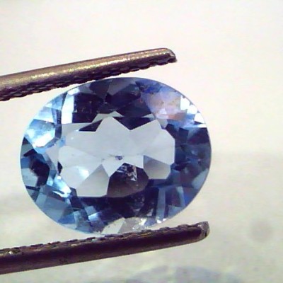 2-5 Carat Natural Blue Aquamarine Gemstone For Saturn