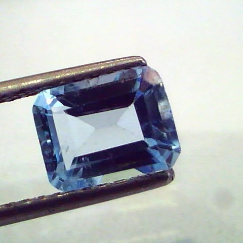 2-5 Carat Natural Blue Aquamarine Gemstone For Saturn