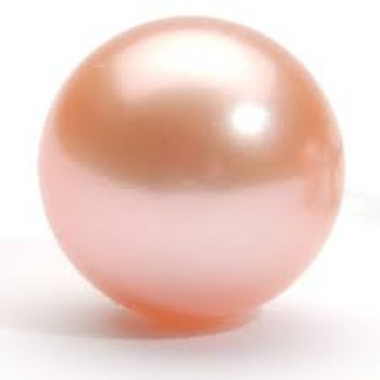 Pink Pearl 8mm Natural Pink Pearl 4 Carat Approx