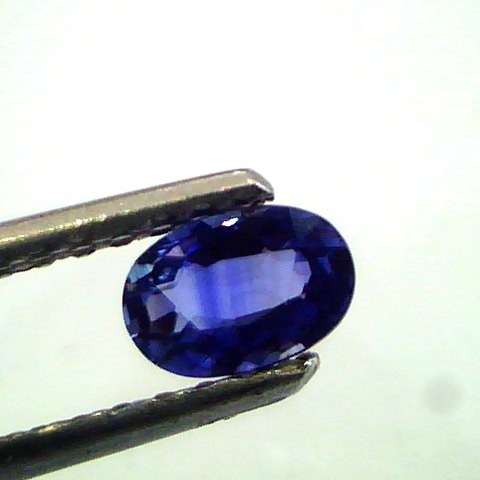 0.6 Ct Unheated Untreated Natural Ceylon Blue Sapphire Neelam