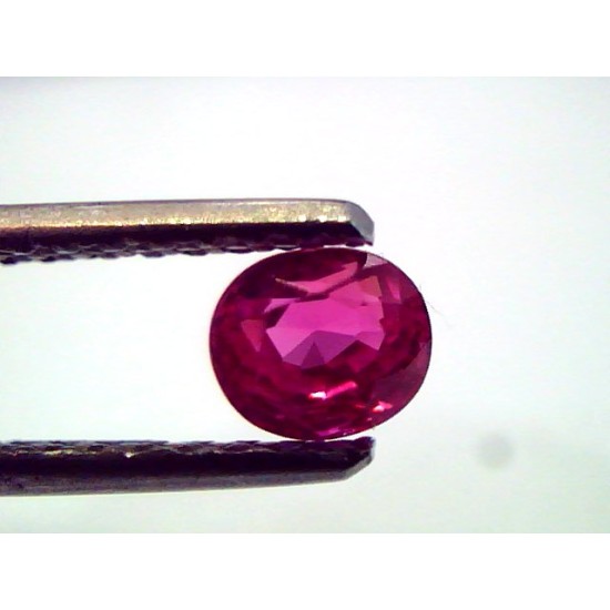 0.80 Ct Unheated Untreated Old Burma Mines Natural Ruby **RARE**