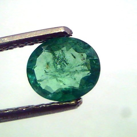 0.82 Ct Untreated Natural Zambian Emerald Gemstone,Panna