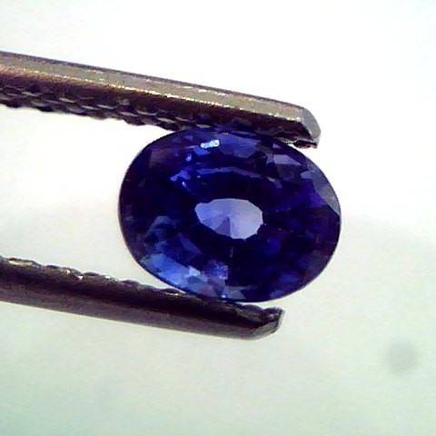 0.85 Ct Unheated Untreated Royal Blue Natural Ceylon Sapphire