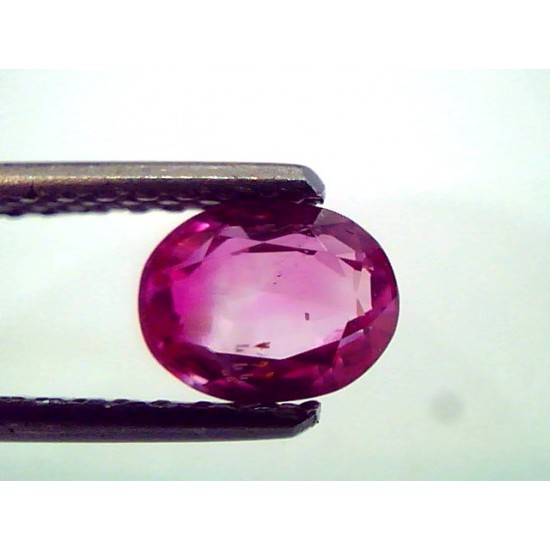 1.13 Ct Unheated Untreated Old Burma Mines Natural Ruby **RARE**