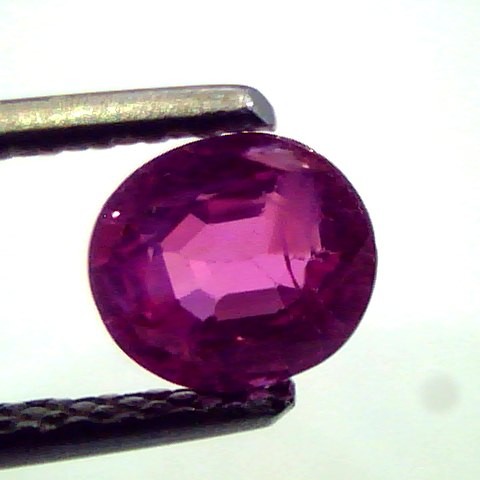 1.12 Ct IGI Certified Unheated Ceylon Natural Ruby **RARE**