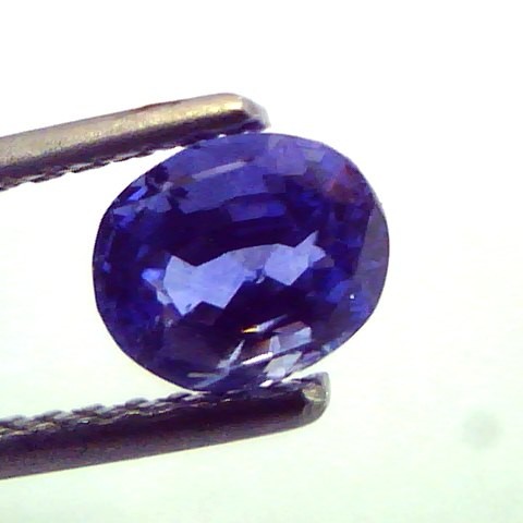 1.39 Ct Unheated Untreated Natural Ceylon Deep Blue Sapphire AAA