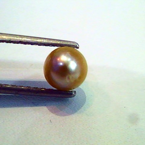 1.47 Ct Natural Basra pearl certiifed rare and exclusive gems