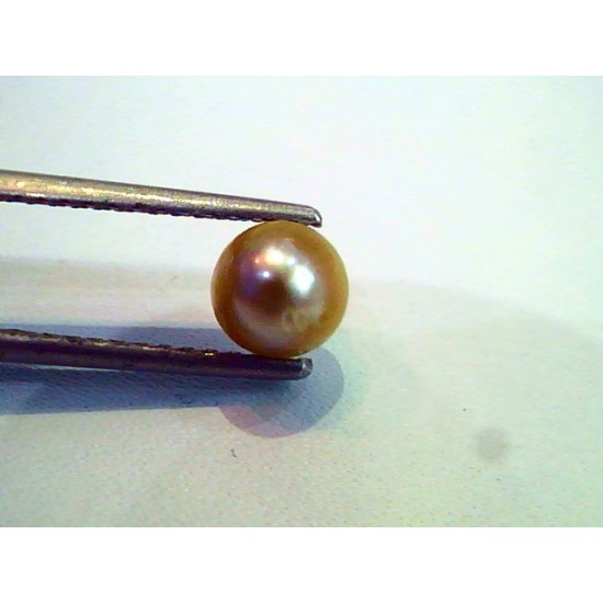 1.47 Ct Natural Basra pearl certiifed rare and exclusive gems