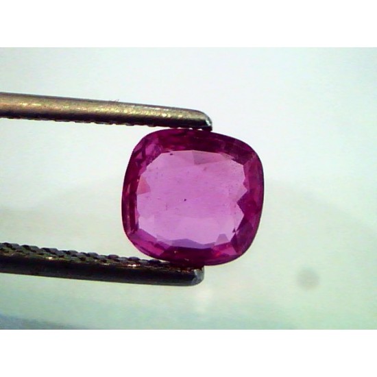 1.55 Ct Unheated Untreated Old Burma Mines Natural Ruby **RARE**