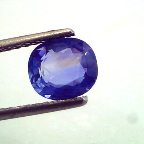 1.65 Ct Unheated Untreated Natural Ceylon Blue Sapphire NeelamAA