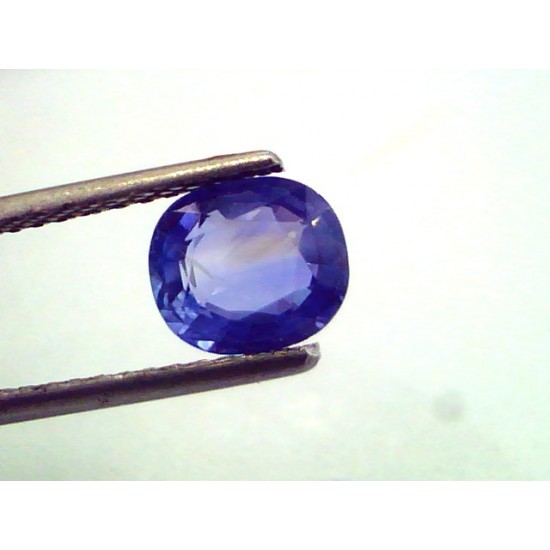 1.65 Ct Unheated Untreated Natural Ceylon Blue Sapphire NeelamAA