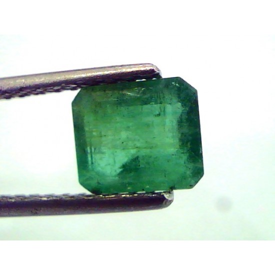 1.74 Ct Untreated Natural Zambian Emerald Gemstone