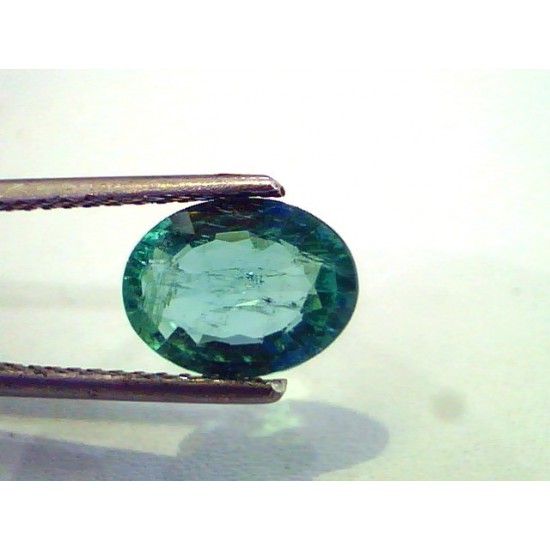 1.85 Ct Unheated Untreated Natural Premium Grade Zambian Emerald