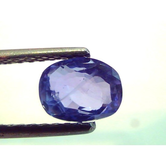 1.85 Ct Unheated Untreated Natural Ceylon Blue Sapphire Neelam