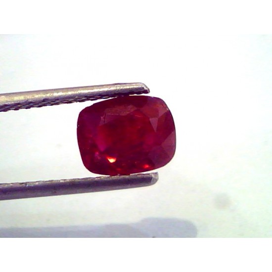 1.90 Ct Unheated Untreated Old Mines Mozambique Ruby **RARE**