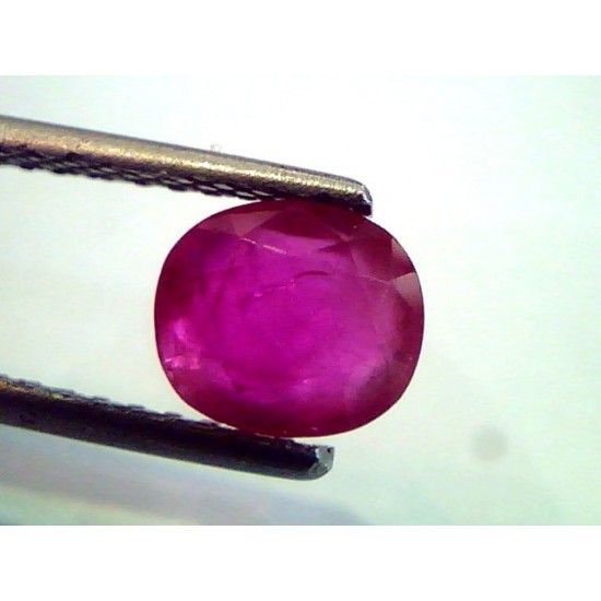 1.93 Ct Unheated Untreated Old Burma Mines Natural Ruby **RARE**