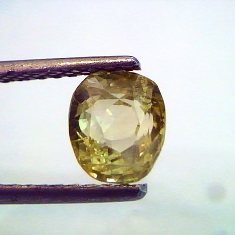 1.90 Ct Unheated Untreated Natural Ceylon Yellow Sapphire,Gems