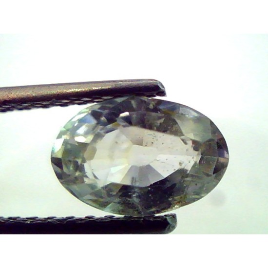 1.93 Ct Unheated Untreated Natural Ceylon White Sapphire Gems