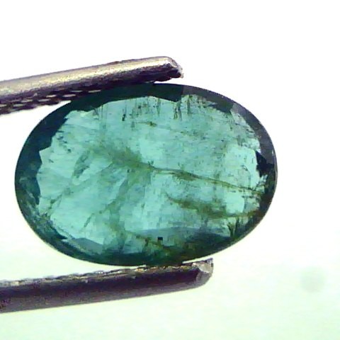 2.06 Ct Untreated Natural Zambian Emerald Gemstone,Panna