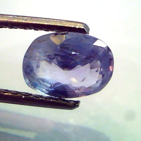 2.04 Ct Unheated Untreated Natural Ceylon Blue Sapphire Neelam