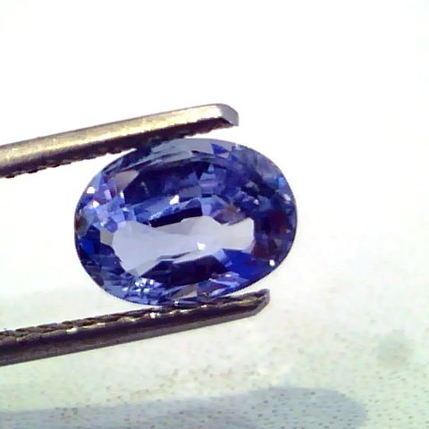 2.06 Ct Unheated Untreated Natural Ceylon Blue Sapphire Neelam