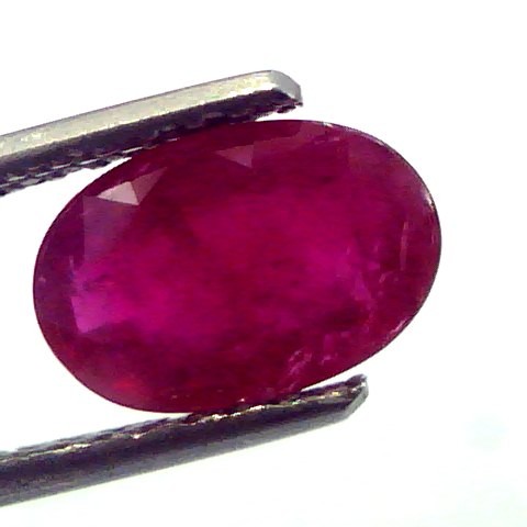 2.05 Ct Unheated Untreated Natural Mozambique Ruby