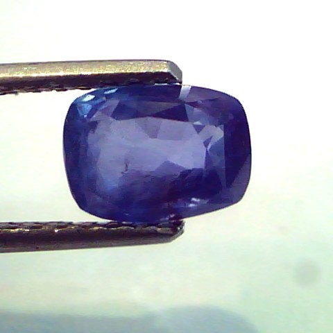 2.17 Ct Unheated Untreated Natural Ceylon Blue Sapphire/Neelam