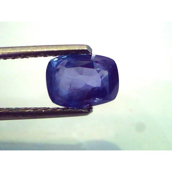2.17 Ct Unheated Untreated Natural Ceylon Blue Sapphire/Neelam