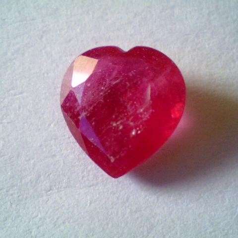 2.10 Ct Heart Shaped Natural New Burma Ruby Gemstone,Real manek 2.10 Ct Heart Shaped Natural New Burma Ruby Gemstone,Real manek