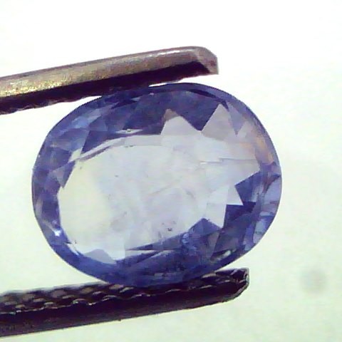 2.16 Ct Unheated Untreated Natural Ceylon Blue Sapphire/Neelam