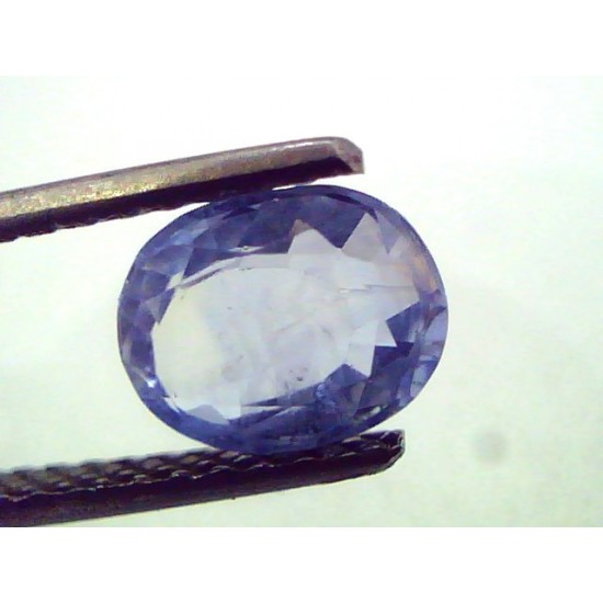 2.16 Ct Unheated Untreated Natural Ceylon Blue Sapphire/Neelam