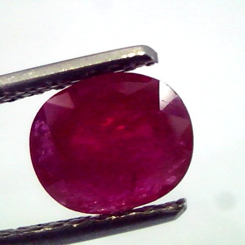 2.17 Ct Unheated Untreated Natural Mozambique Ruby