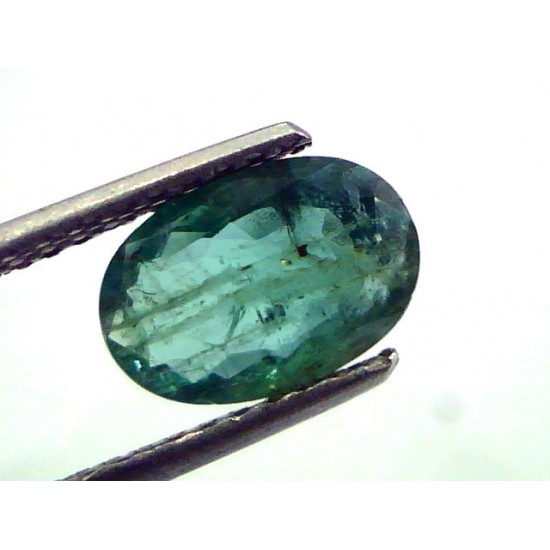 2.25 Ct Untreated Natural Zambian Emerald Gemstone,Panna