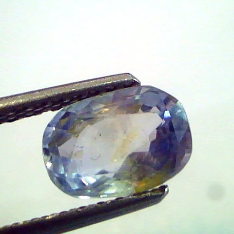 2.27 Ct Unheated Untreated Yellow Blue Mix Pitambari Sapphire