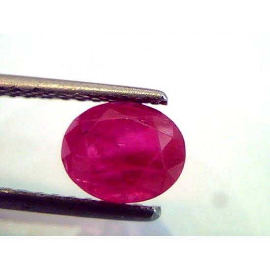 2.30 Ct Unheated Untreated Old Burma Mines Natural Ruby **RARE**