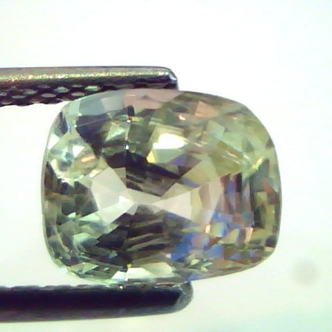 2.4 Ct Unheated Untreated Natural Ceylon Yellow Sapphire/Pukhraj
