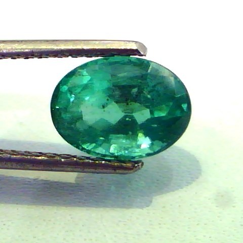 2.45 Ct Unheated Untreated Natural Premium Grade Zambian Emerald